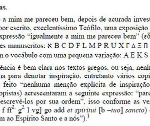 As deturpações no Evangelho de Lucas.