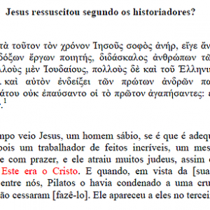 Jesus ressuscitou segundo os historiadores?