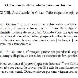 Jesus, um Homem ou Deus?