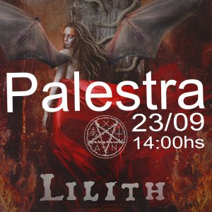 Assista a Palestra que foi ao vivo – Lilith, quem foi ela? do dia 23/09 às 14:00hs