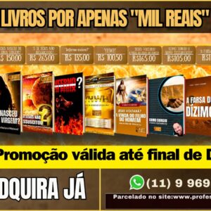 Combo dos Livros impressos